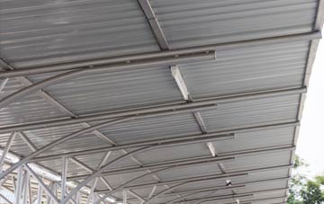 installing Lower Hookner metal roofing